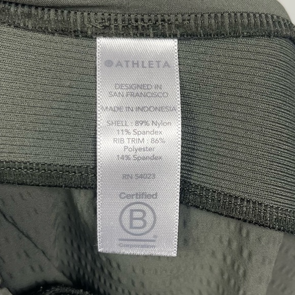 Athleta Textured Brooklyn Jogger Mountain Olive High Waisted Travel Hiking Pants - Picture 12 of 16
